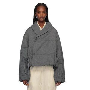 Deiji Studios Black & White Bubble Jacket